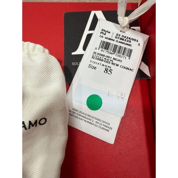 Salvatore Ferragamo Womens Adjustable Reversible Shaped Gancini Belt 85 - Picture 5 of 7